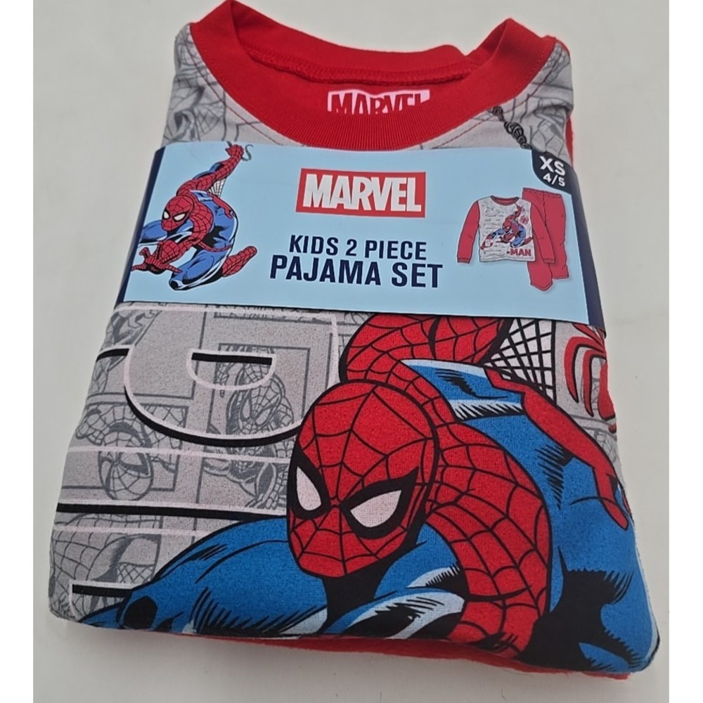 Marvel Super Heroes Featuring Spider - Man 4/5 Pajama Set XS